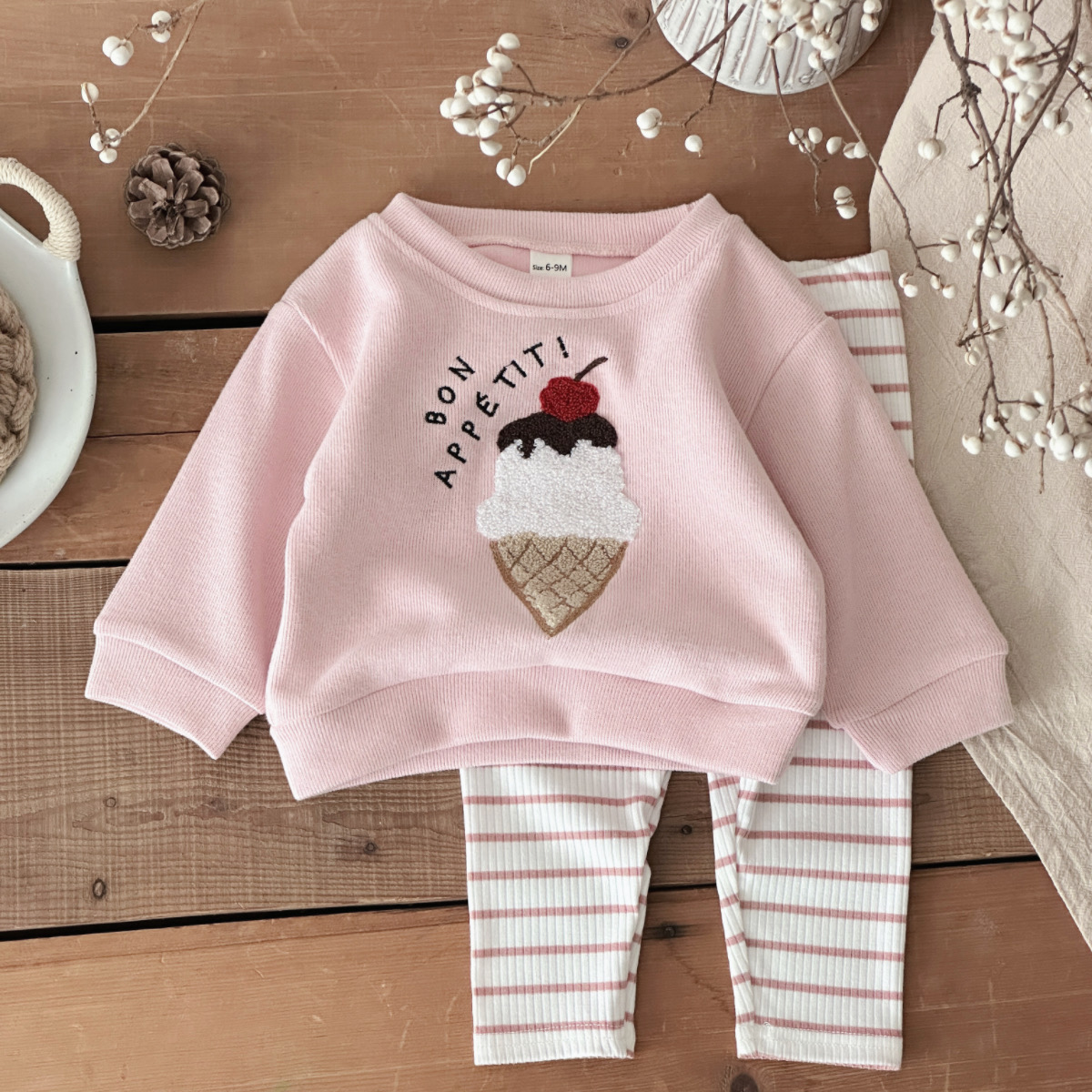 Baby Food Jelly - 2Pcs 세트 새로운 아기 옷 Infantil