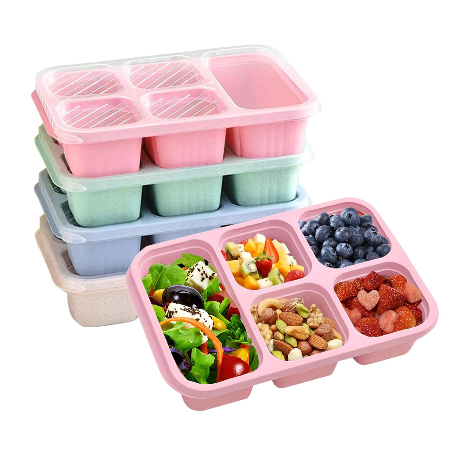 Snack Container Travel - 1PC, 도시락통, 여행 및 업무에 적합,