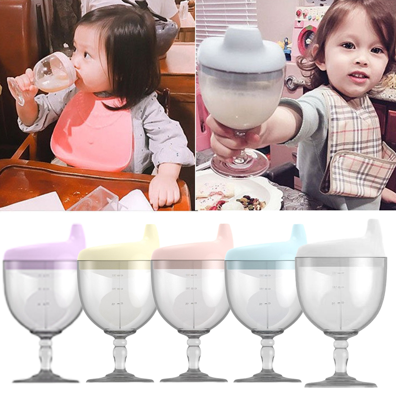 Baby Food Glass Jars - 150ml 아기 학습 마시는 병 뚜껑이있는