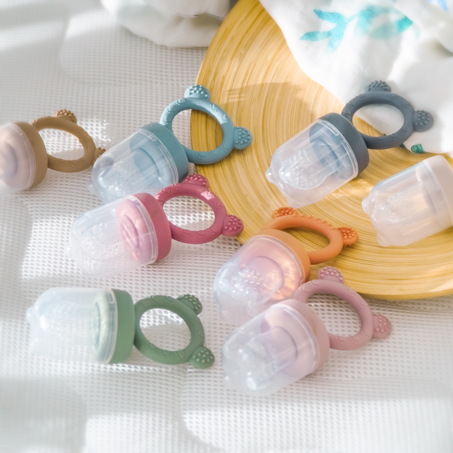 Baby Food For 6 Months - 아기용 젖꼭지 과일 피더 커버, 실리콘