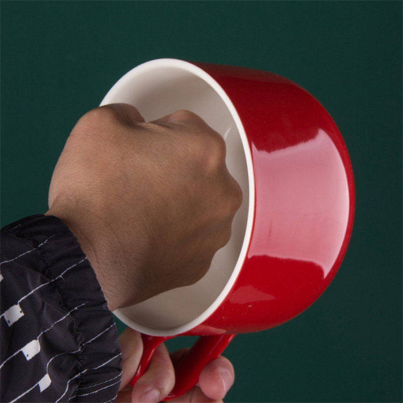 Baby Food Oatmeal - 대용량 세라믹 커피 머그잔, 아침 식사
