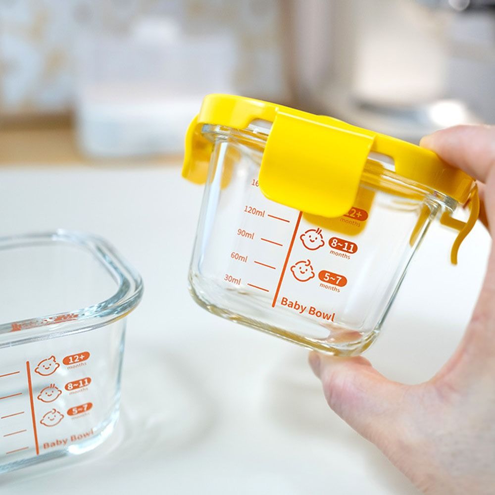 Baby Food Glass Jars - 새로운 170ml 식품 보관 용기 냉동