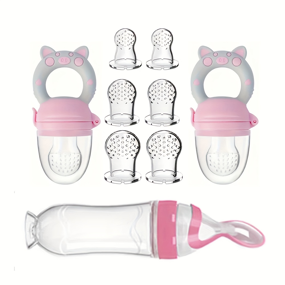 Baby Food Jars - 9pcs 먹이 칼: 쌀 시리얼용 스푼