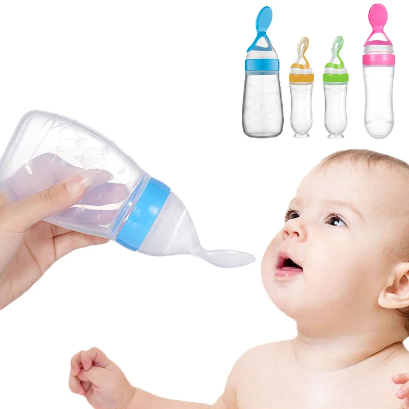 Baby Food Jars - 안전한 아기 젖병 숟가락 우유 병