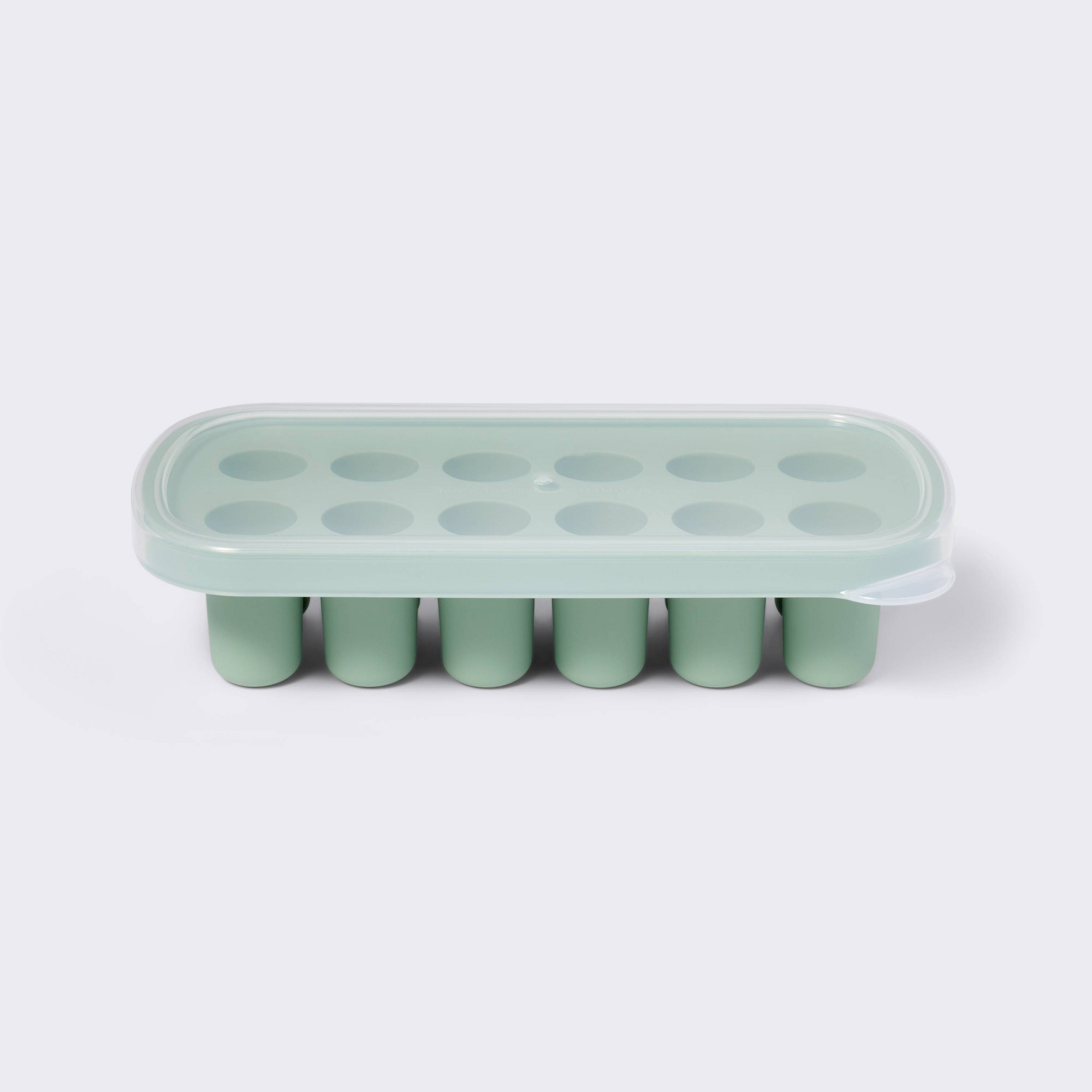 Freezer Tray Baby - 그린 베이비 푸드 냉동 트레이, 퓨레,