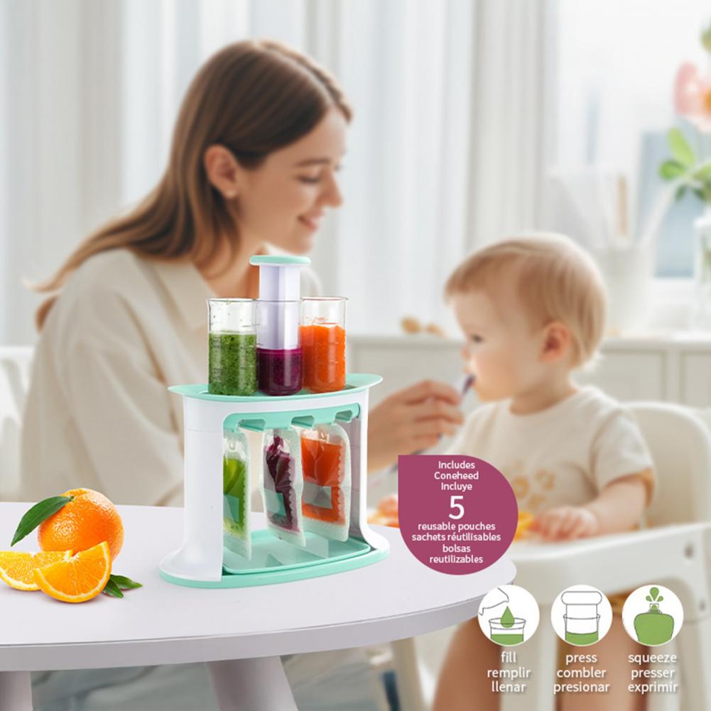 플라스틱 이유식 스퀴즈 스테이션 과일 퓨레 메이커 스테 - Baby Food Homemade 리뷰 및 가격