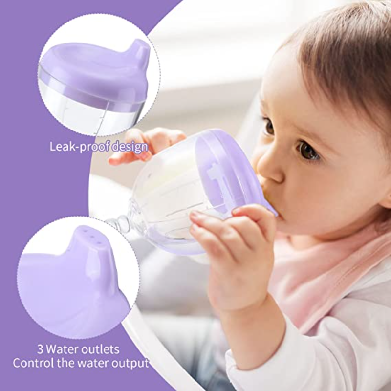 150ml 아기 학습 마시는 병 뚜껑이있는 참신 와인  - Baby Food Glass Jars 리뷰 및 가격