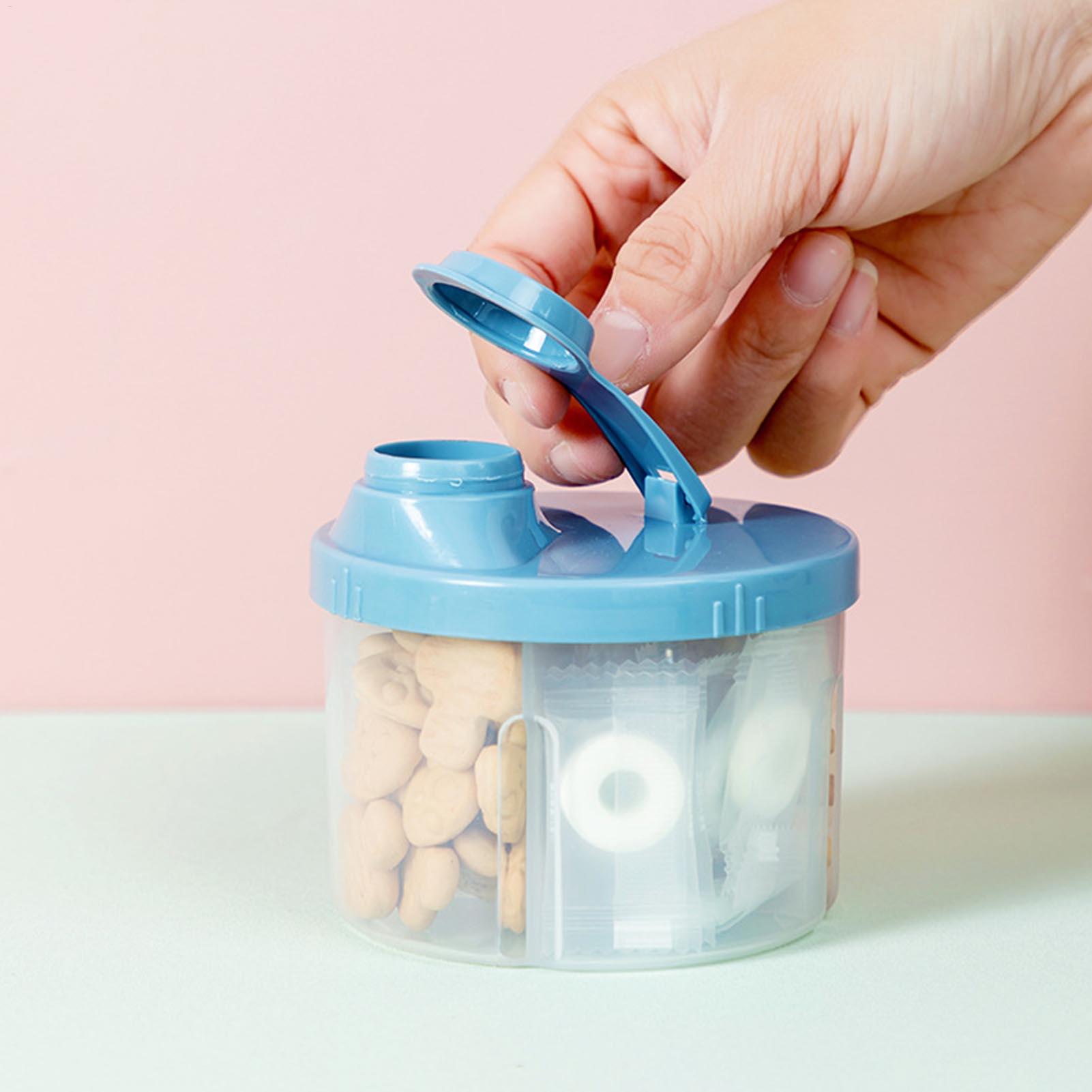 9.4x6cm 휴대용 분유 용기 아기 간식 상자 여행용 - Snack Container Travel 리뷰 및 가격