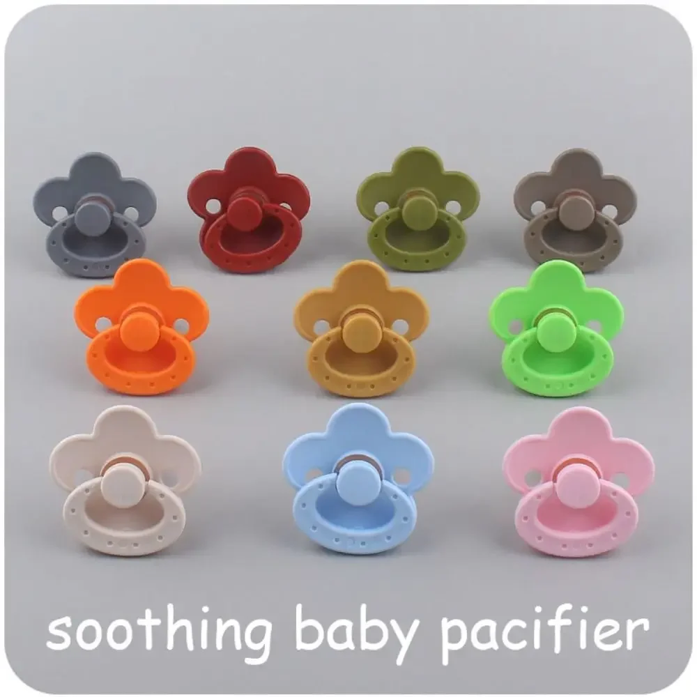 안전한 꽃 모양 아기 젖꼭지, 실리콘 장난감, 어린이  - Baby Food For 6 Months 리뷰 및 가격