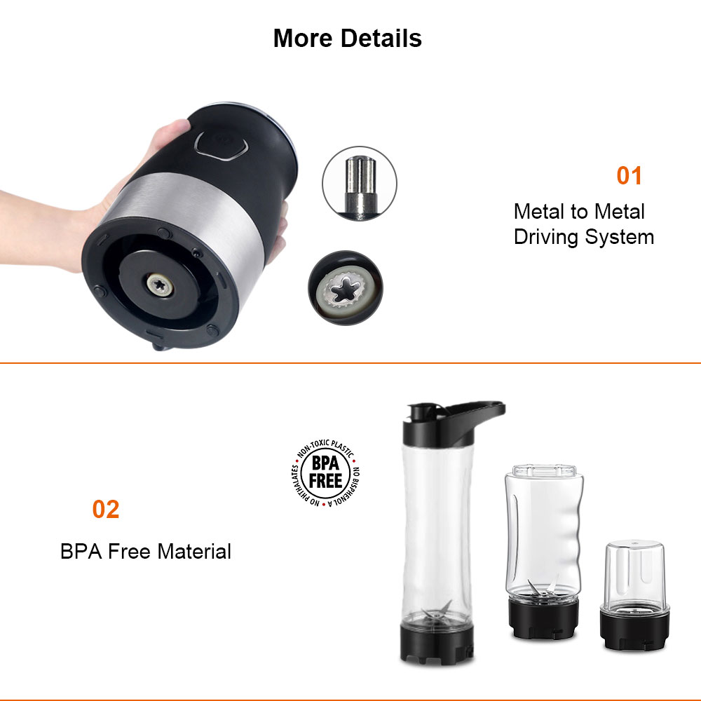 BPA 프리 500W 휴대용 개인 블렌더 믹서 푸드 프 - Baby Food Zubereiter 리뷰 및 가격