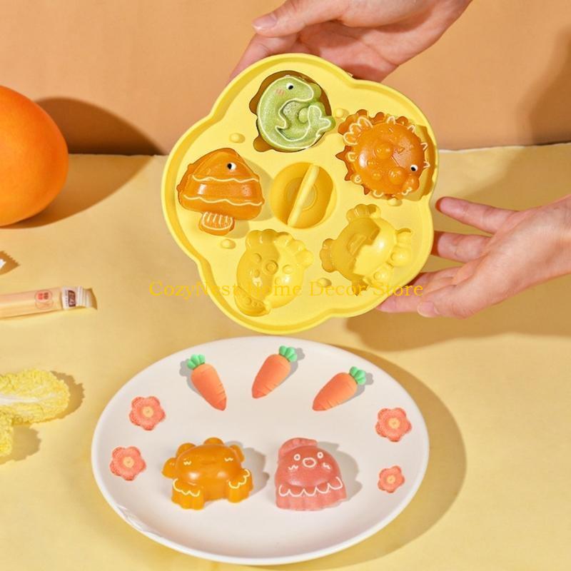 92MF 만화 금형 만화 베이킹 금형 해양 동물 모양  - Baby Food Jelly 리뷰 및 가격