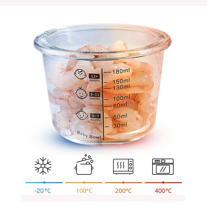 뚜껑이 달린 유리 유아용 식품 보관 항아리, 누수 방지 - Baby Food Glass Jars 리뷰 및 가격