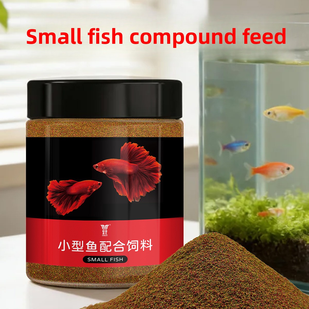 딩주 열대 나노 어류 사료 - 구피, 테트라, 베타,  - Baby Food With Protein 리뷰 및 가격