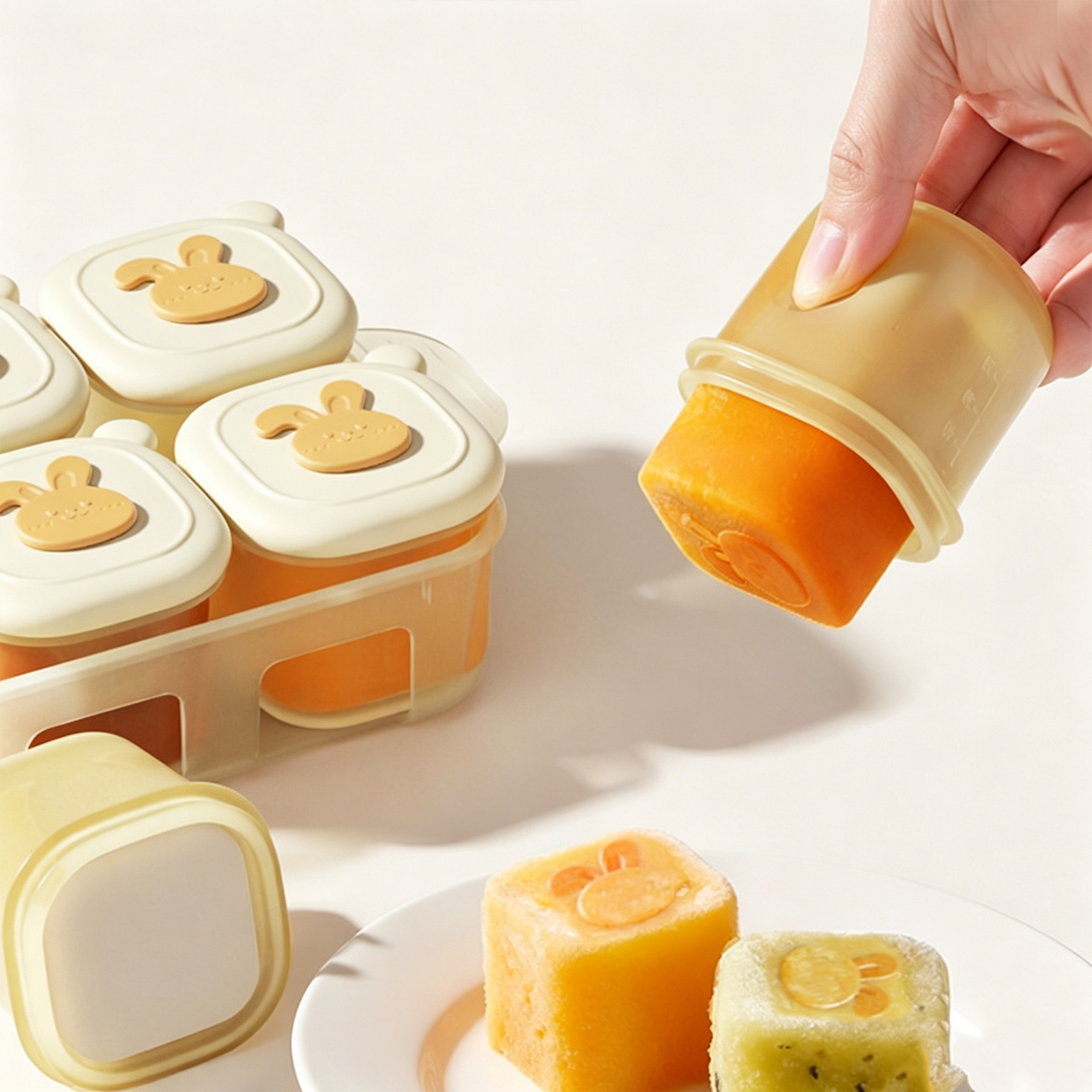 아기 보완 식품 상자 누출 방지 실리콘 냉동고 몰드(저 - Freezer Tray Baby 리뷰 및 가격