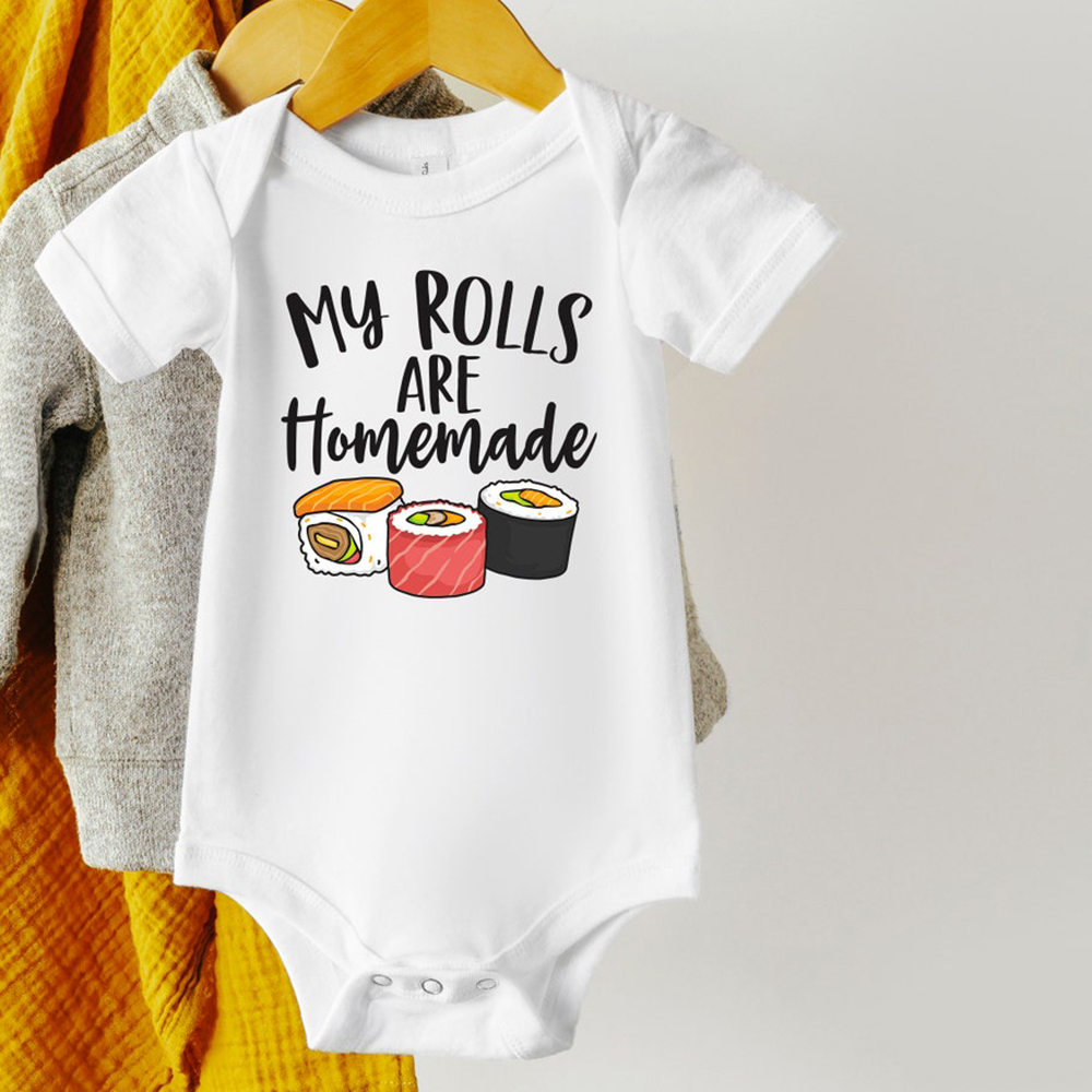 내 롤은 수제 아기 바디 슈트 초밥 음식 재미 귀여운  - Baby Food Homemade 리뷰 및 가격