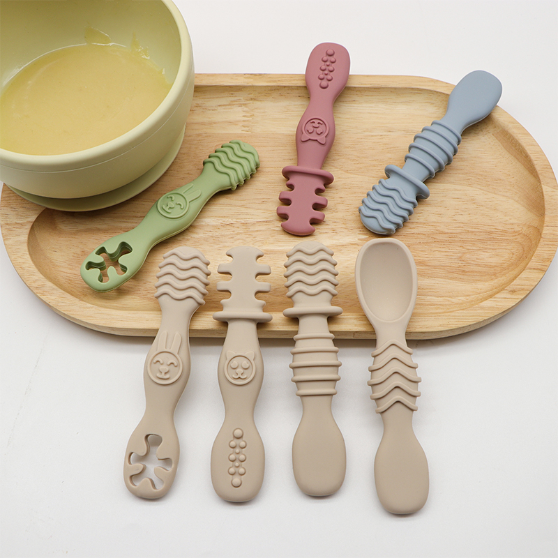 4pcs 실리콘 이유식 스푼, 6 개월 이상 아기를위한 - Baby Food For 6 Months 리뷰 및 가격